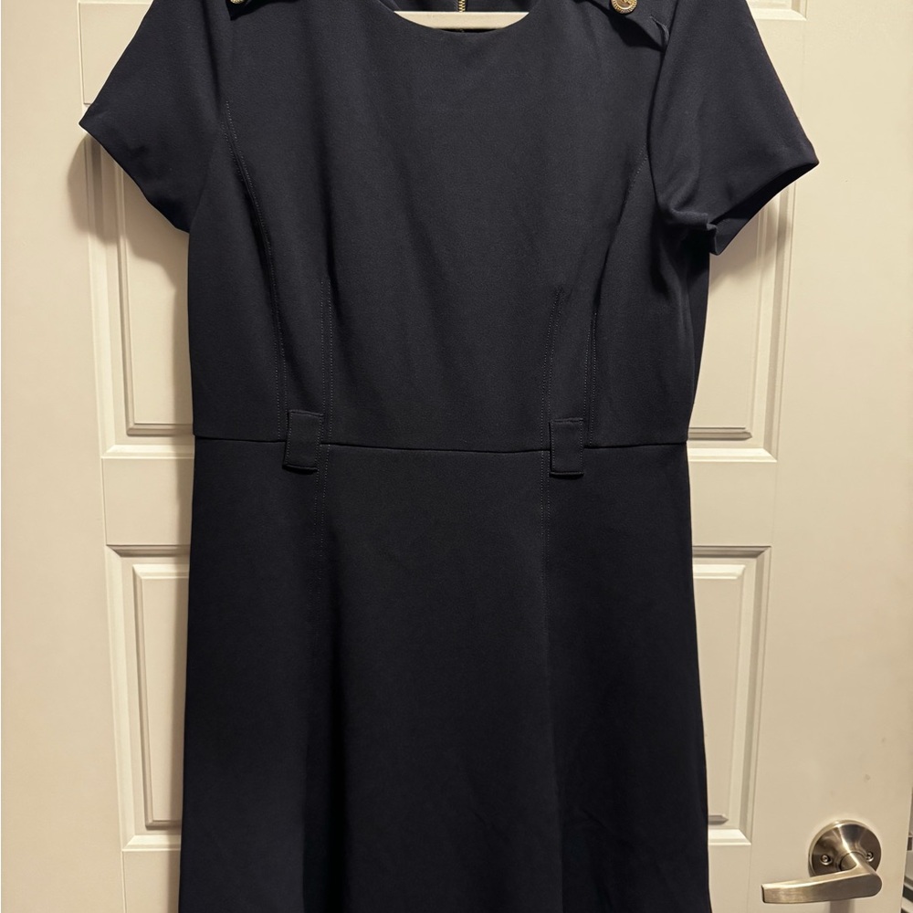 Karl Lagerfeld Dark Blue Mini Dress size 10